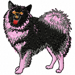 Dogs Embroidery Design 9
